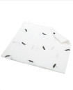Organic Cotton Black Feather Muslin Swaddle Blanket 120x120cm